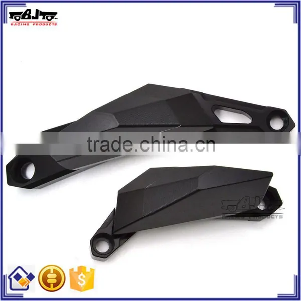 BJ-FS-MT07 Black Aluminum 6061 Slider Crash Protector for Yamaha MT07 13-15 Professional Manufacturer Motorcycle Frame Slider photo-3