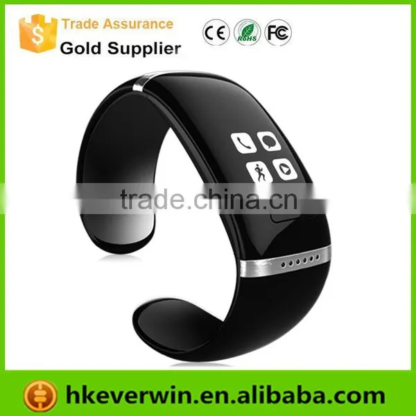 2015 Hot Sale Smart Design OLED Bluetooth 4.0 Bracelet Watch With Call ID Display/Answer L12S photo-2