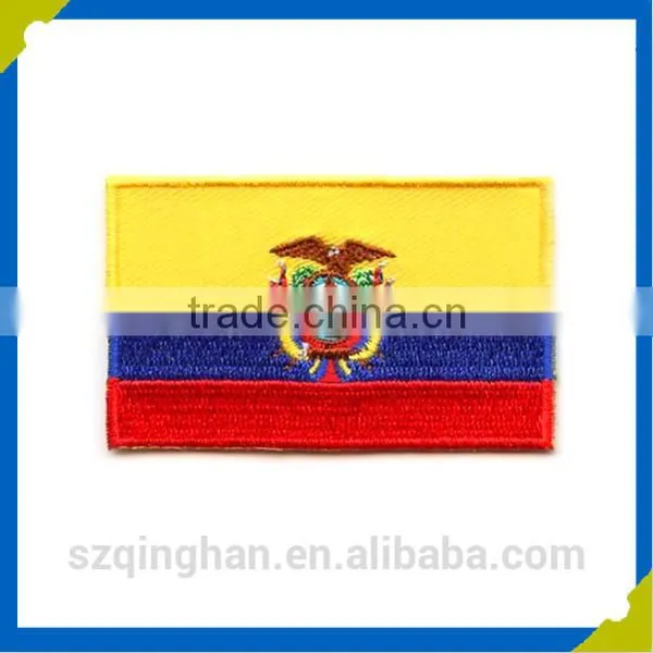 Factory Custom Made Embroidery Patch Private Flag Patch Embroidery Label photo-5