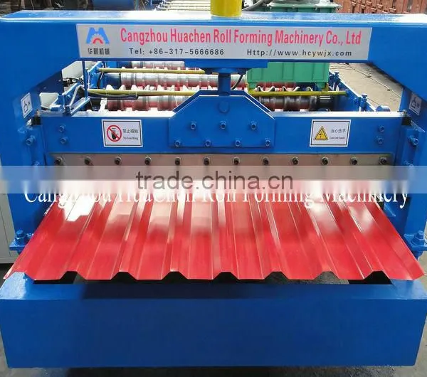 2016 Hot Design Galvanized Roof & Wall Panel Cold Roll Forming Machine photo-3