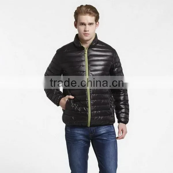 2015 Promotional Men's Coat Men Leather Winter Jackets Quality Choice Most Popular photo-2