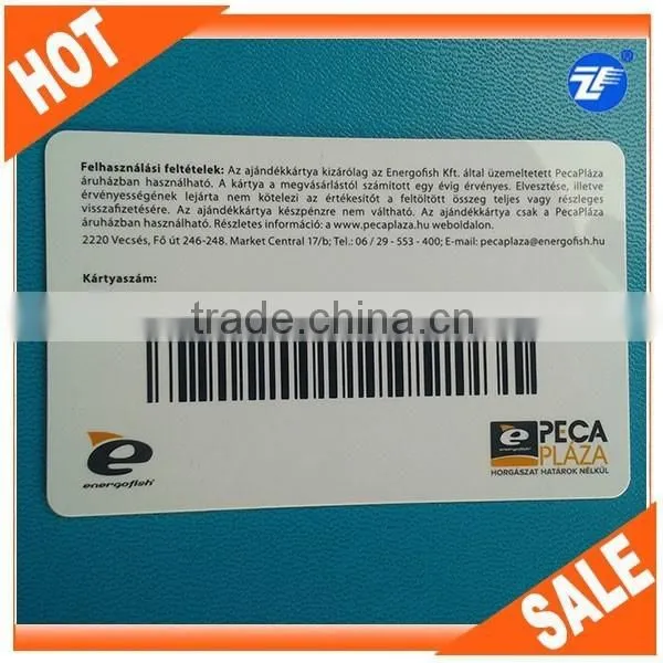 Plastic Matt Black Snap Gift Cards/breakaway Gift Cards With Barcode Printed photo-6
