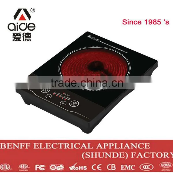 With LED Light Kitchen Cookware Electric Appliance Radiant Cooker