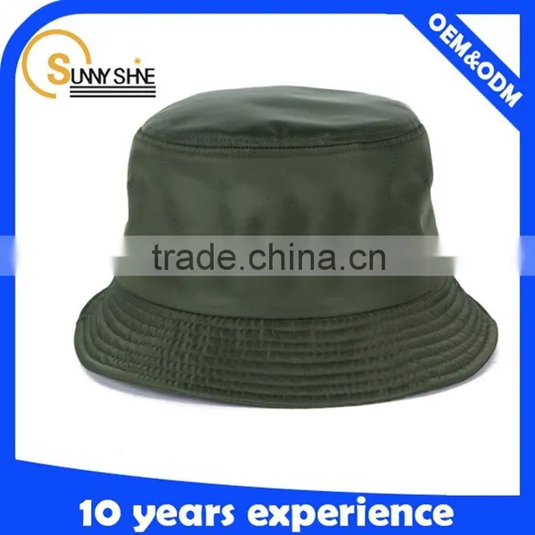 High Quality Custom Nevy Green Bucket Hats Wholesale photo-2