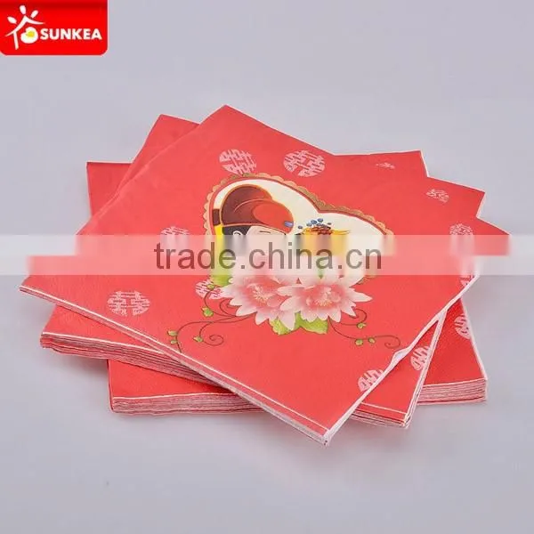 Colour Printed 9 Inch Paper Tissue photo-3