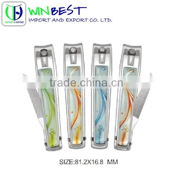 Hot Sale Classic Chinese Image Blue and White Procelain Series Nail Clipper photo-3
