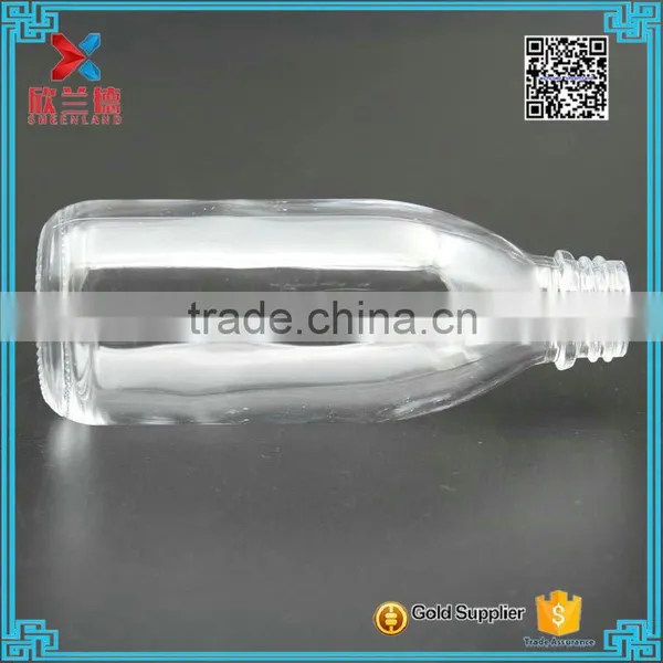 100ml Glass Oral Liquid Bottle With Screw Top, Syrup Glass Bottle photo-3