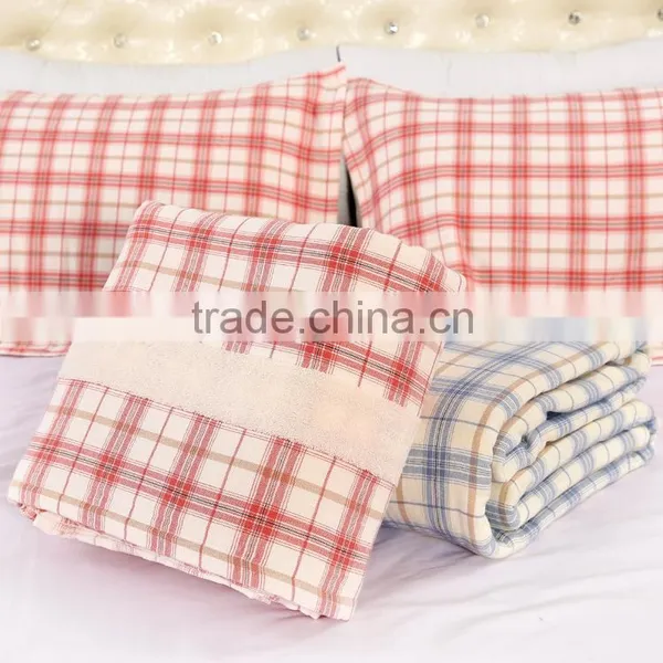 100% Cotton Gauze Classic Grid Towel Blankets Queen Size for Carpet Nap Blanket Air Conditioning photo-3