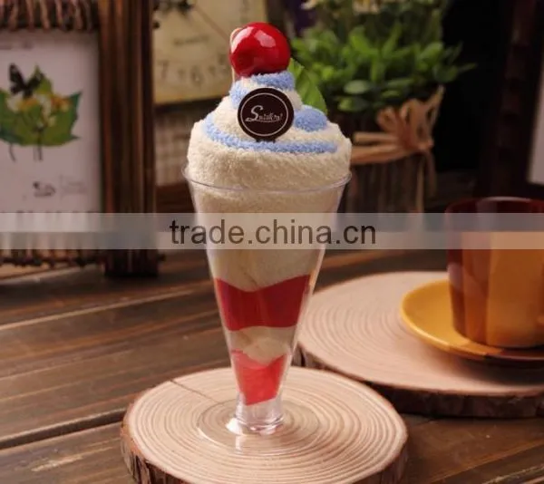 Wholesale Cheap Sundae Cake Towel Cake Towel Sundae Shape Gifts photo-3