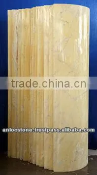 Vietnamese Yellow Marble Column Cover