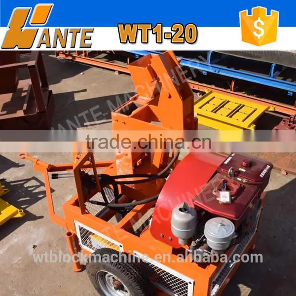 WT1-20 Clay Building Block Mesin Manufacturer photo-2