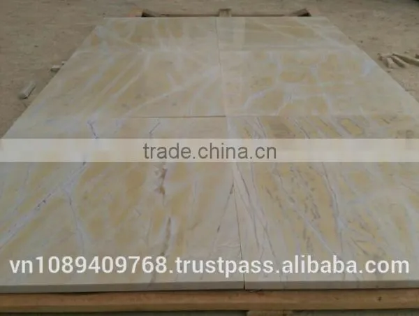 Vietnam Wood Marble Tile Yellow photo-6