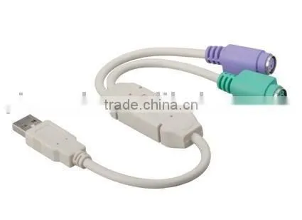 USB TO PS2 Cable,USB Cable for Keyboard and Mouse