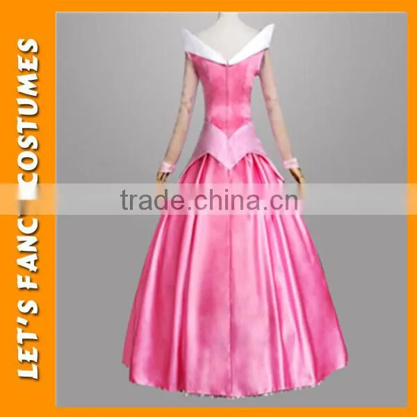 PGWC2627 Newest Deluxe Costume Dress Adult Sleeping Beauty Costume Princess Aurora Dress Women photo-3