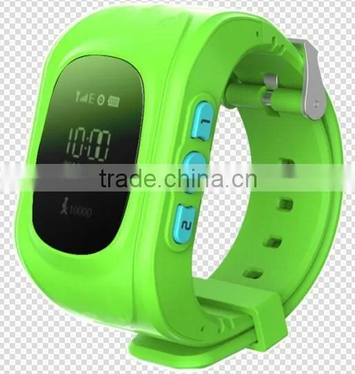 Hot Selling Smart GPS Watch, Mini Portable GSM/ GPRS/ GPS Watch for Kids Real Time Mini GPS Tracker