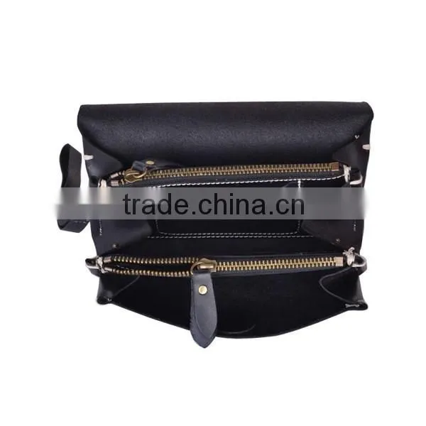 New Products Black Ladies Imported Leather Leather Elegance Wallets With CE Certificate photo-4