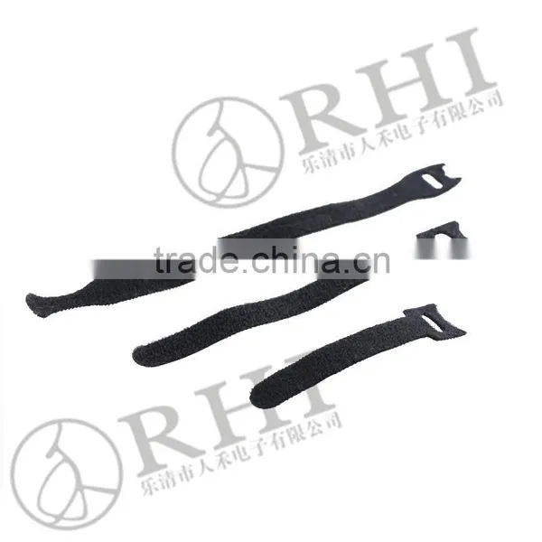 Black,grey.white Magic Tape,nylon Magic Cable Ties photo-2