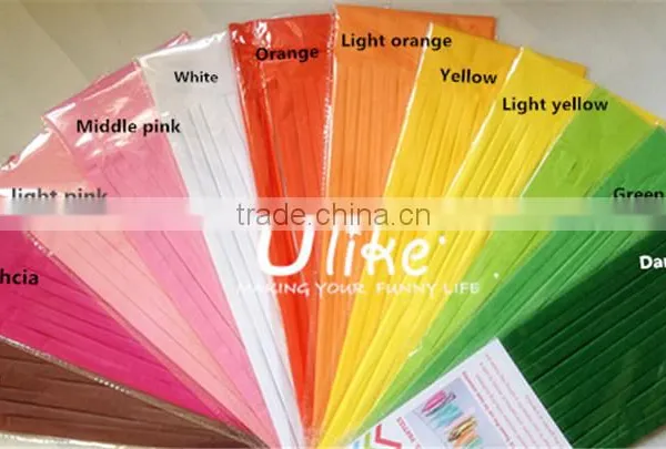 Bulk Diy Tissue Tassel Garland Elegant Colorful Gold and Silver Shiny Tinsel Garland photo-5