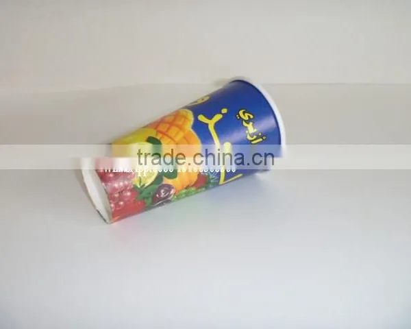 340ml Wholesale Print Customized Logo Ice Cream,Chocolate Cup With Lid,Spoon,Stick photo-4