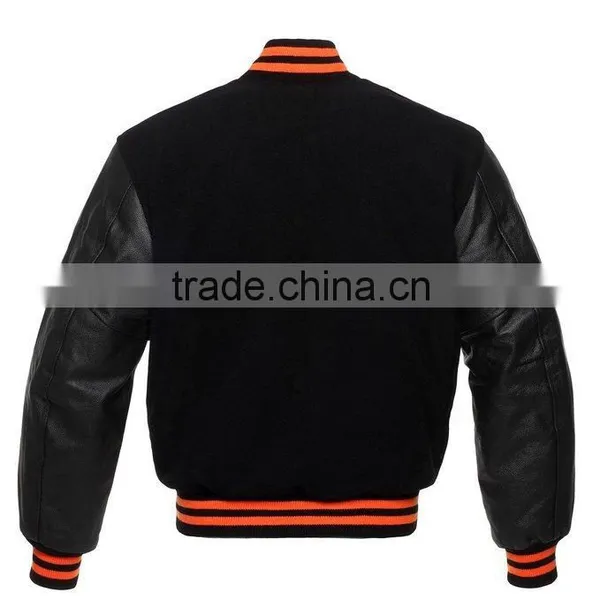 Wool Varsity Jackets / Custom Varsity College Jackets / Letterman Sublimation Jacket With Fine Stitching photo-2