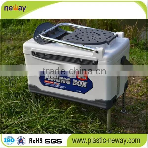 Multi-function Plastic Fishing Seat Box
