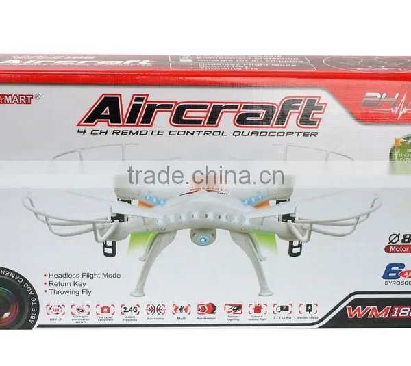 Rc Hobby 2.4G 4ch 6axis Gyro Control Style rc Quadcopter With Aerial Camera photo-4