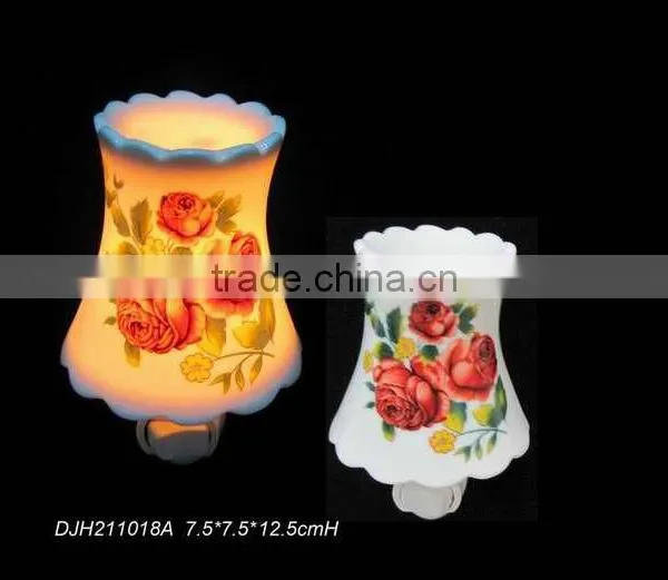 QiHe Plug in Scented Fragrance Oil Tart Warmer Burner Night Light photo-6