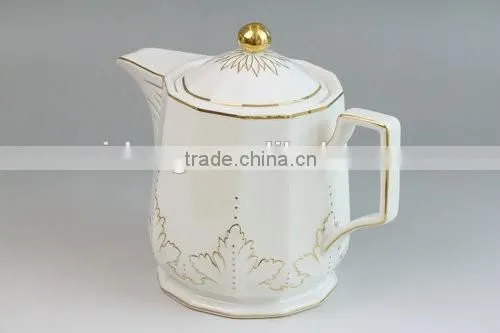China Supplier Moka Pot, Ceramic Moka Pot New Design, White Ceramic Coffee Moka Pot photo-2