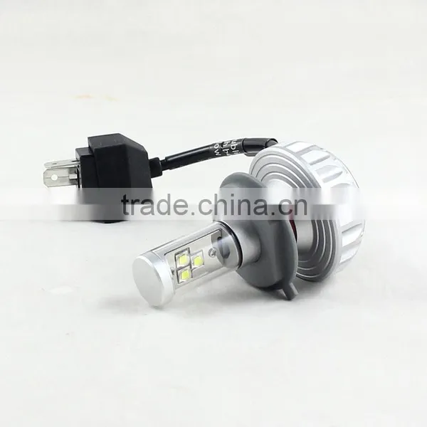 ALL IN ONE Cr.ee LED Headlight Car LED Headlight for Car Motorcycle H4 H7 H8 H9 H10 H11 H16 9005 9006 LED Headlight Bulb photo-3