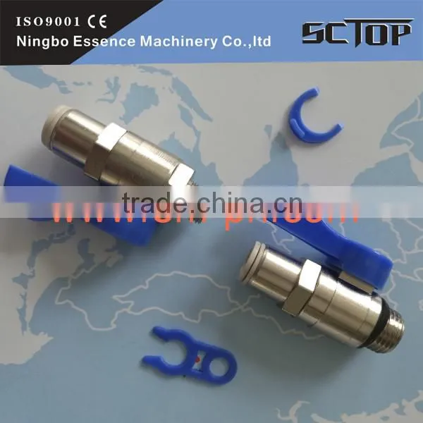 Air Hose Connector Pneutop China Factory Plastic One Touchpneumatic Air Tube Fitting