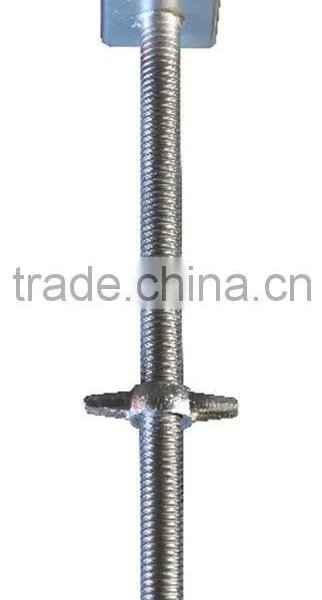 Galvanized U Head Hollow/solid Jack Base Plate (Real Factory in Guangzhou)