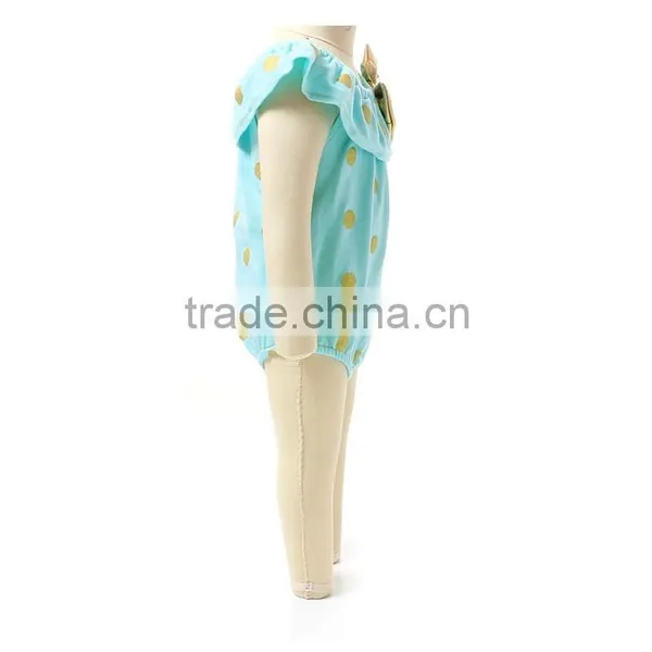 Wholesale Children Rompers Clothing Boutique Summer Cotton Rompers for Newborn Baby photo-4