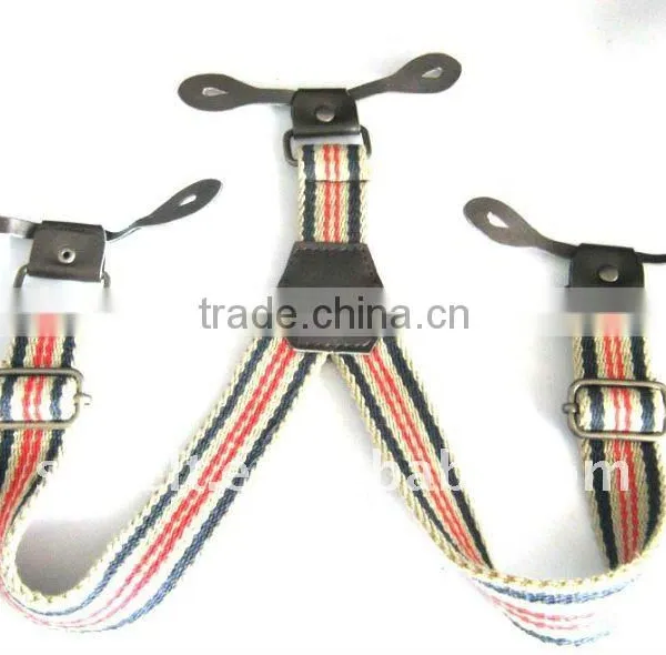 Fashion Canvas Suspender for Men