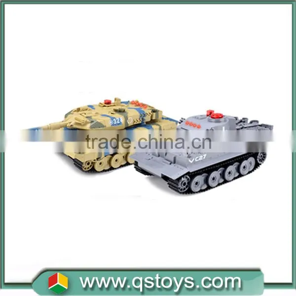Newest 1:20 2.4G Function RC Infrared Tank With Music,lights Radio Control Toy for Sale