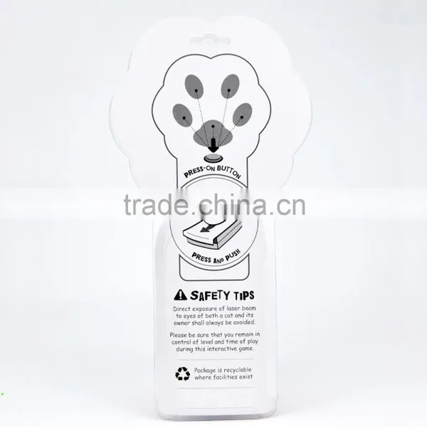 Cat Toy Winod Cat Paw Shape Laser Beam WIN-1923 Paw Print Keychain Blister Packing Lazer Tag photo-6