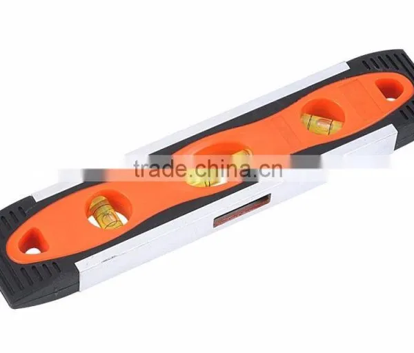 High Quality Double Color Injection Molding Gift Torpedo Spirit Level 9" photo-2