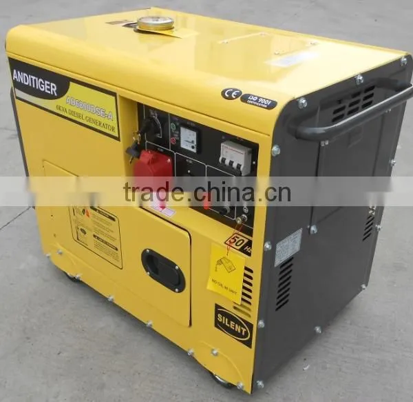 6.5kva 3 Phase 220v 50hz Supper Silent Diesel Generator Factory Sale Quality Choice photo-2