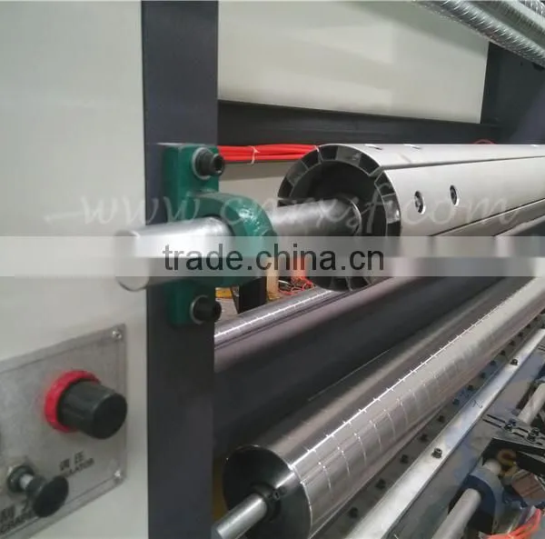 4 Color 1600mm Gravure Type Decorative Paper Printing Machine photo-3