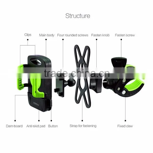 Original IDMIX Bicycle Holder for IPhone Samsung LG Huawei Universal Rotate Bike Mount photo-4