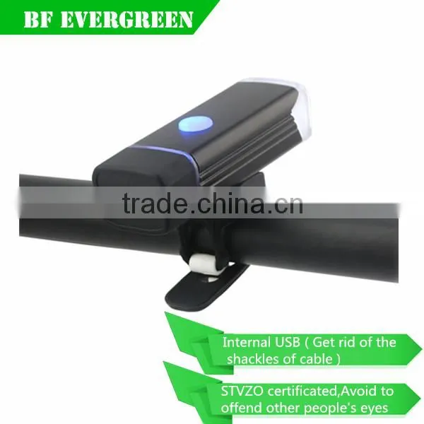 Widely Use Wholesale Usb Rechargeable Bike Cycling Front Light 180 Lumen photo-2