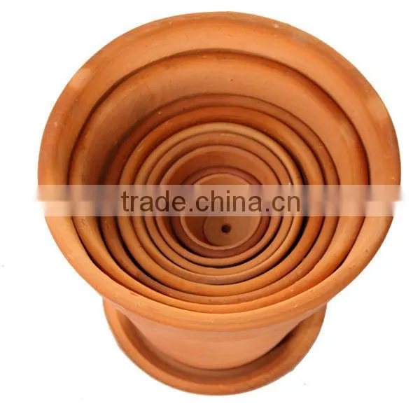 Mini Red Terracotta Flower Pots, Terracotta Pots Wholesale, Vietnam Ceramic Flower Pots
