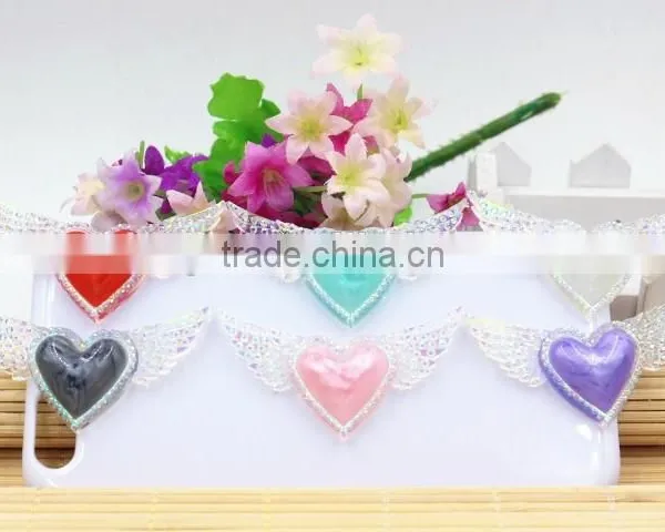 Flatback Resin Shining Butterflies for Hair Resin Cabochons Rein Crafts for Kids Hair Phone Accessaries photo-5