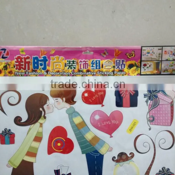 Fashionable Lovely Style Wallpaper Sticker for Home Decoration photo-3