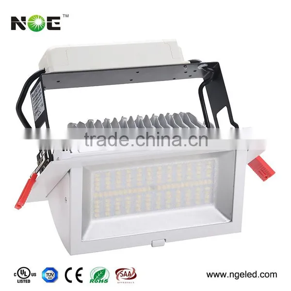 5 Years Warranty Adjustable Downlight 60w Rectangular Downlight 100lm/w photo-2