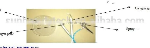 Needle-free Mesotherapy Facial Oxygen Jet Jet Clear Facial Machine Peel Machine Diamond Peel Machine photo-5