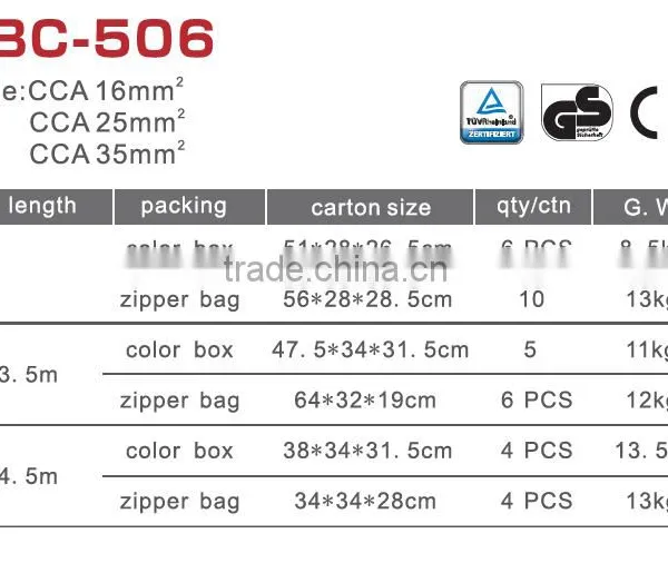 Booster Cable 500A 800A 1200A TUV/GS CE photo-4