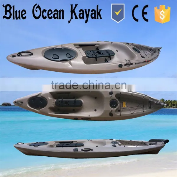 Pure Green and Grey Fishing Kayak/rudder Kayak/pedal Kayak photo-3