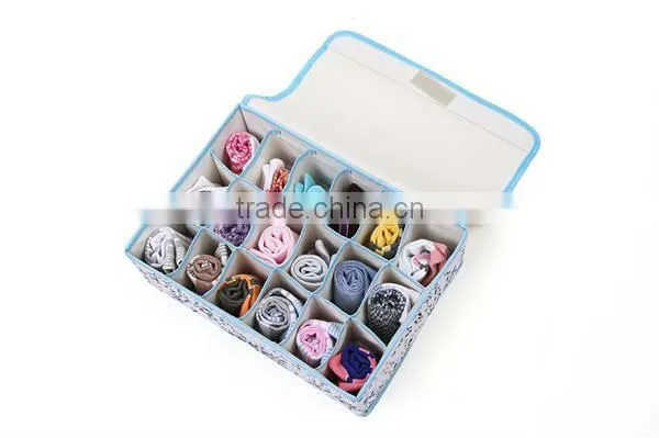 2015 New Fashion Oxford Cloth Underwear Storage Boxliving Box photo-2