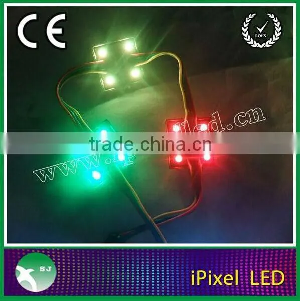 Discount ! Programmable Decorative Shining Dmx Led Light Module 4leds Ws2801 photo-3