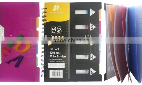 Top Quality Customize A6 Spiral Note Book With PP Cover photo-5